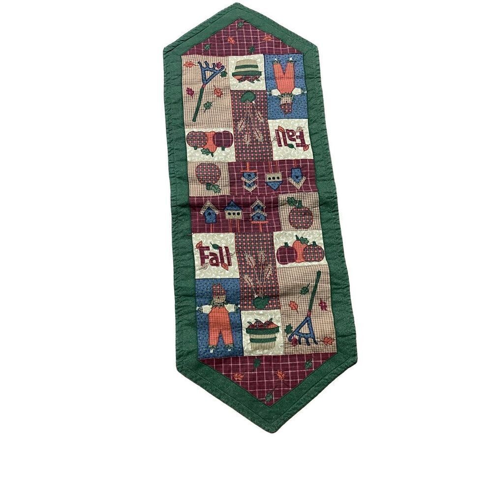 Genuine Sonoma Home Goods 34” long fall theme table runner vintage